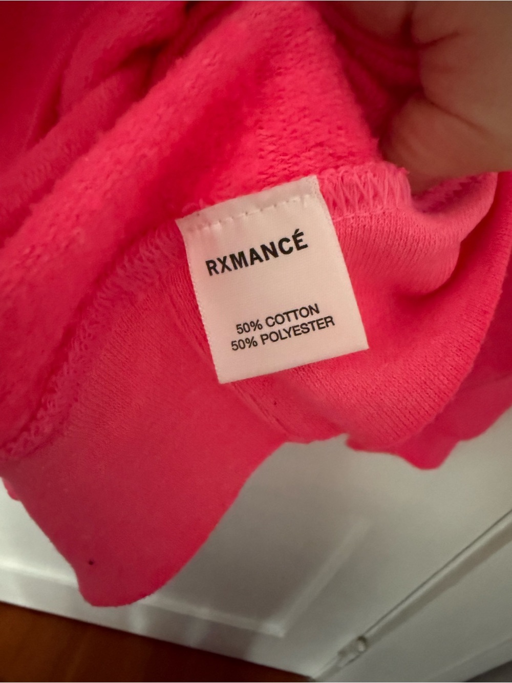 Rxmance Hot Pink 'PIZZA' watermelon Graphic Sweatshirt - Picture 4 of 5